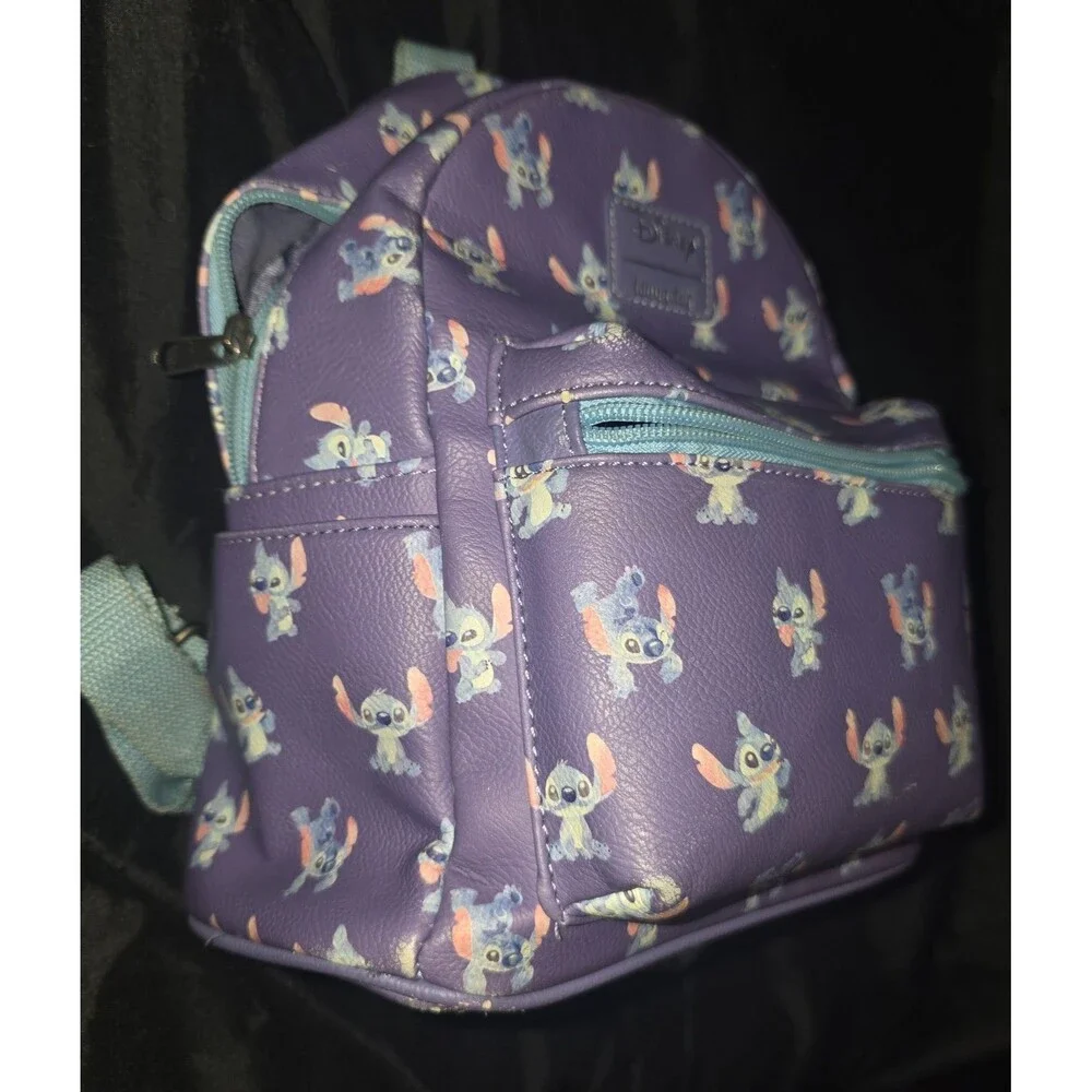 Loungefly Disney Lilo and stitch mini backpack bookbag bag tote!